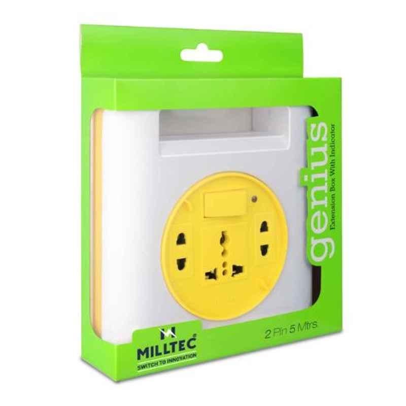 Milltec Genius 2 Pin 5m Extension Cord, 1082