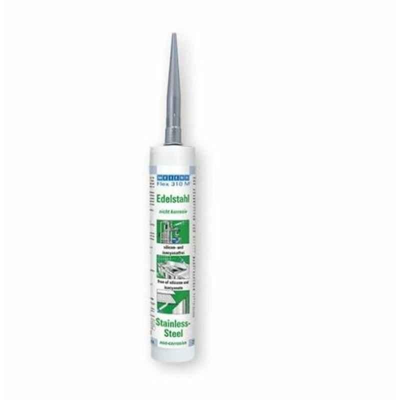 Weicon Stainless Steel Adhesive And Sealant, W137465, Flex 310 M, 290ml