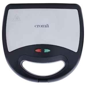 Croma 750W 2 Slice Black Automatic Grilling & Toasting Sandwich Maker, CRSK2N1TSA006701