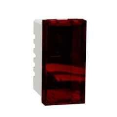 Schneider Electric Unica Pure 1 Module Polycarbonate & Polyamide Red Indicator LA, UNSPHASER1M