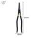 Deli DL21223 13 inch Carbon Steel Black Professional Internal Circlip Plier