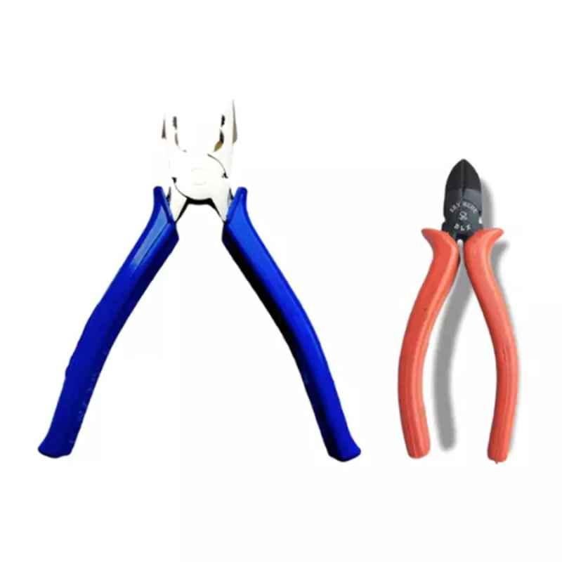 Sky Blue 2 Pcs 7.8 inch Lineman Plier Combo, SBE_PLIER_COMBOS_COMBO_028