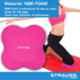 Strauss 24x10 inch Polyethylene Foam Pink Yoga Knee Pad Cushion, ST-1461