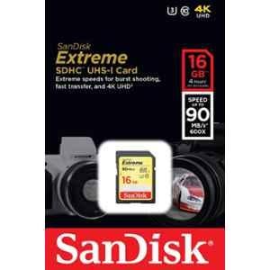 Sandisk 16GB SDHC Memory Card, SDSDXNE-016G-GNCIN