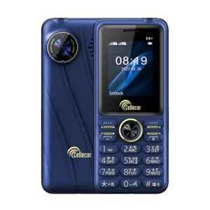 Cellecor E6+ 32GB/32GB 1.8 inch Blue Dual Sim Feature Phone with Torch Light & FM