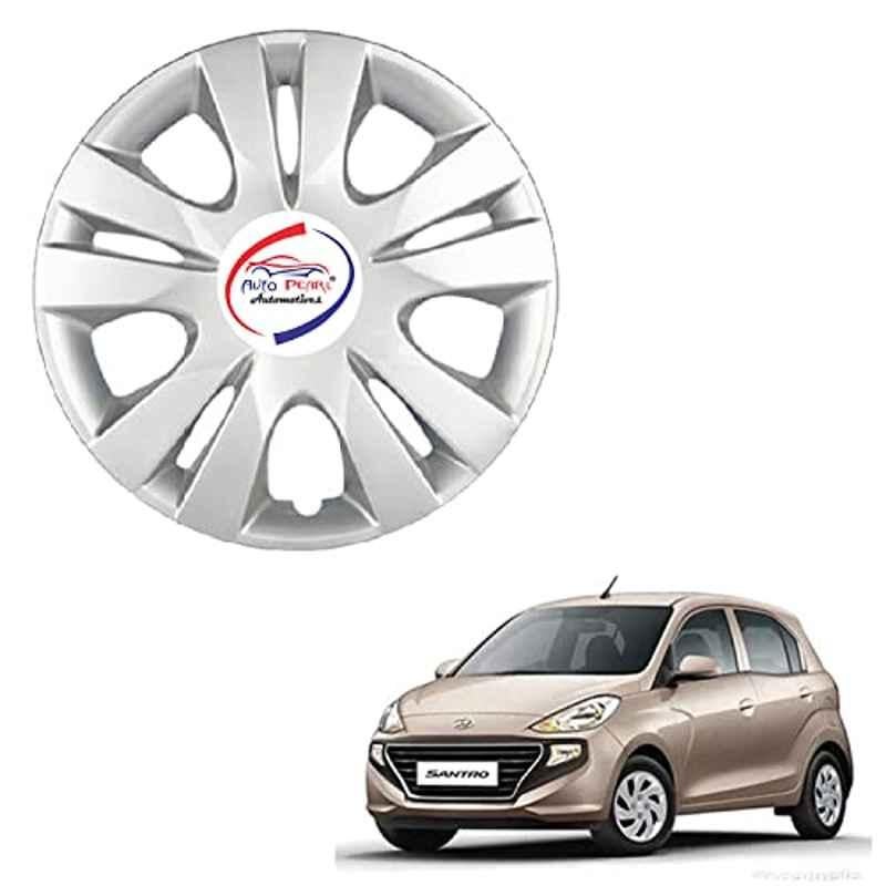 Auto Pearl 4 Pcs 13 inch ABS Hubcap Wheel Cover Set with Retention Ring for Hyundai sntro 2018 D Lite WCDZR11