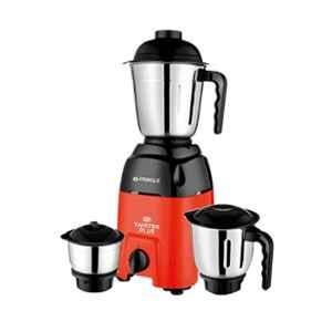 Pringle Twister Plus 550W Plastic Red & Black Mixer Grinder with 3 Jar