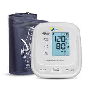 Firstmed White Automatic Digital Talking Blood Pressure Monitor with Large Touch Screen & C-Type USB, FM-05