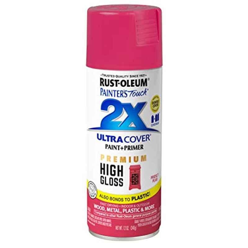 Rust-Oleum Painters Touch 12oz Prickly Pear 331174 High Gloss 2X Ultra Cover Spray
