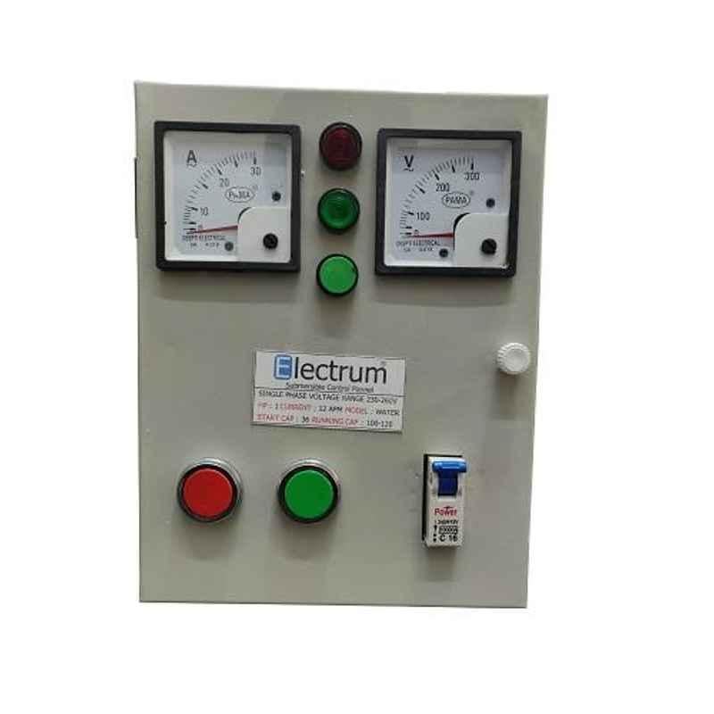 Electrum 16A 2 Way Submersible Control Pannel for 1 HP Water Filled Submersible Pump