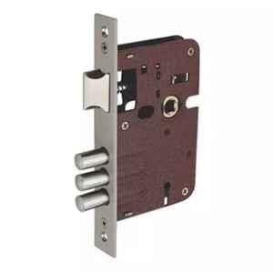 Harrison 70mm Brass Stainless Steel Finish Lever Mortise Lock, 0695