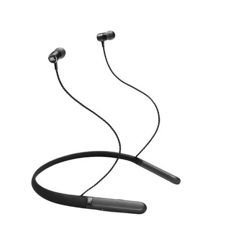 JBL LIVE200BT Black Wireless In-Ear Neckband Headphone with Three Button Remote