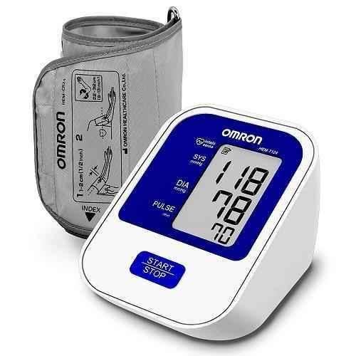 Omron Hem 7121J Fully Automatic Digital Blood Pressure Monitor with  Intellisense Technology & Cuff Wrapping Guide Most Accurate Measurement  (White)