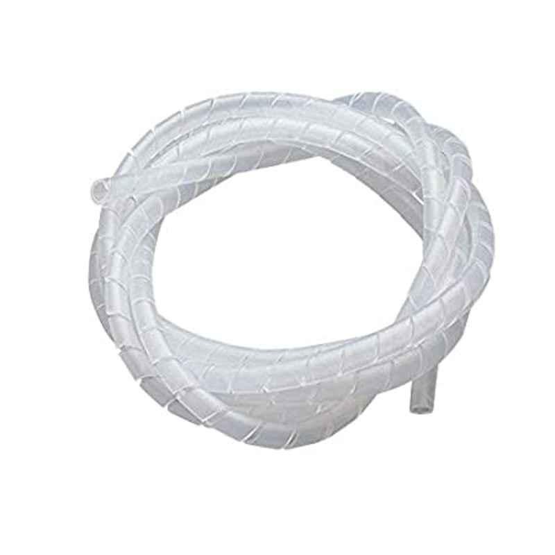 Aftec 7.8x9mm 10m Polyester Natural Spiral Wrapping Band, ASW8