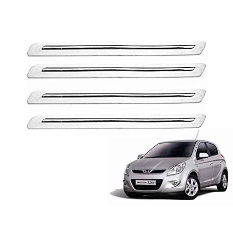 Kozdiko 4 Pcs White Car Bumper Protector Set for Honda City