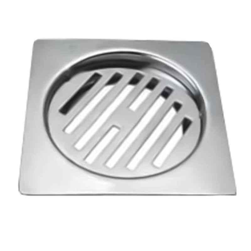 ZAP GT-113 4x4 inch Stainless Steel Anti Foul Bathroom Floor Drainer