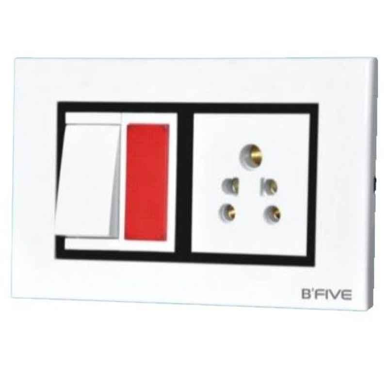 B-Five Royal 3 Module Cover Plate, B-63R (Pack of 10)