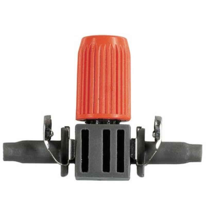 Gardena Black & Orange Adjustable Inline Drip Head, 126110