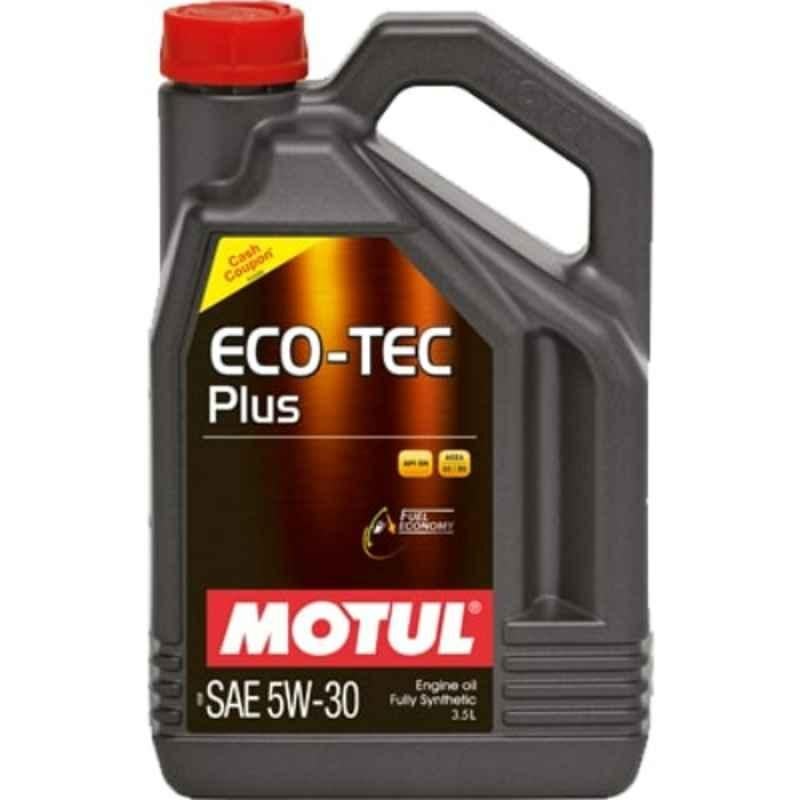 Motul Eco Tec Plus 5W30 3.5L Full Synthetic Engine Oil for Car