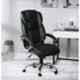 Modern India Leatherate Black High Back Office Chair, MI226