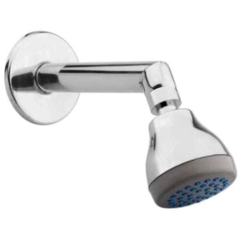 Drizzle Apple Plastic Chrome Finish Silver Overhead Shower with 9 inch Long Arm, AAPPLEBS