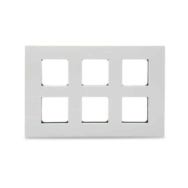Schneider Electric Opale 12 Module White Grid & Cover Plate, X0712 (Pack of 5)