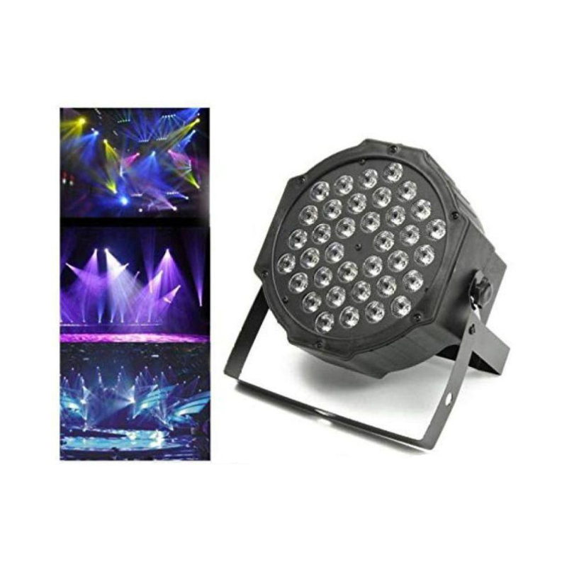 Ever Forever Multicolour Flat 36 LED Stage Projector Light