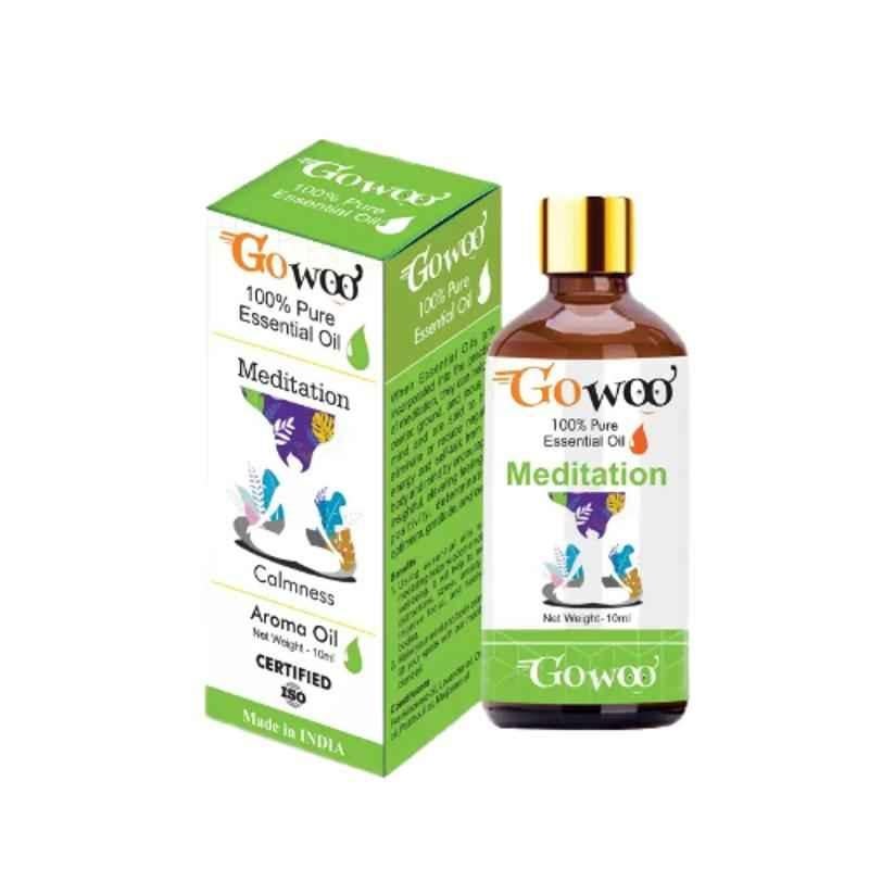 GoWoo 10ml Frankincense, Lavender, Orange, Patchouli & Meditation Blend Oil, GoWoo-P-53