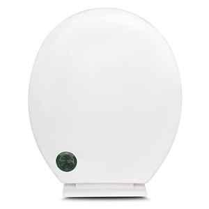 Elegant Casa 45x36cm White Sleek Design Soft-Closing PP Toilet Seat Cover