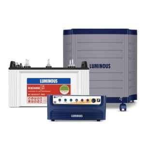 Luminous Power Sine 1100 900VA 12V Pure Sine Wave Inverter & Red Charge RC18000ST PRO 150Ah Short Tubular Battery with Trolley Combo