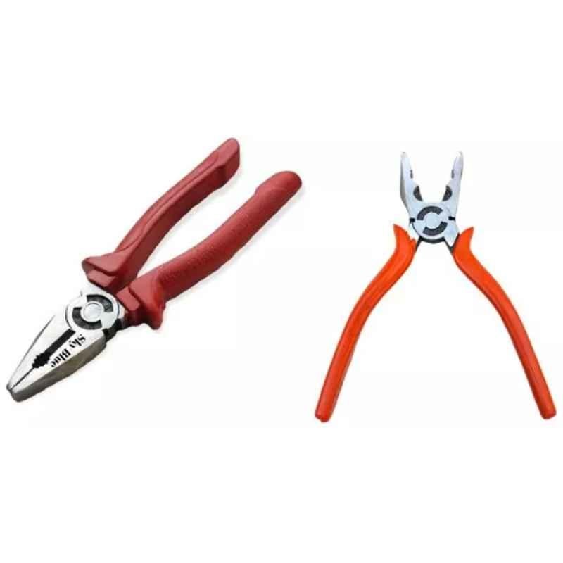 Sky Blue 2 Pcs 7.8 inch Groove Plier Combo, SBE_PLIER_COMBO_MOD_00415