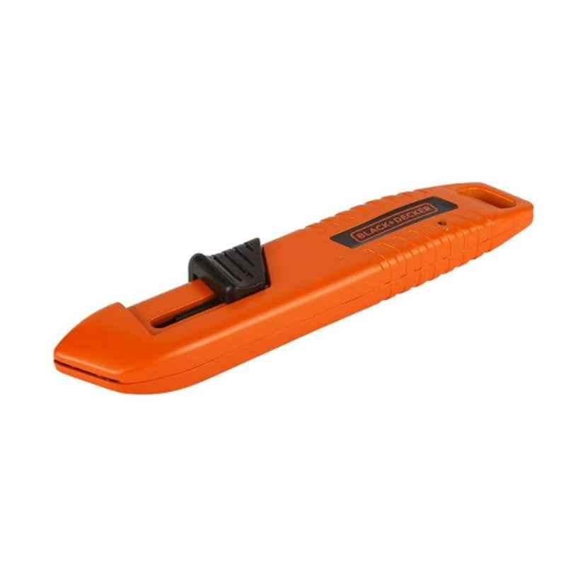 Black & Decker Orange Safety Utility Knife, BDHT10397