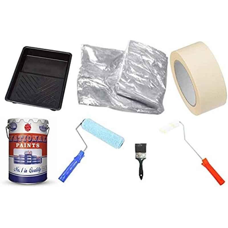 Abbasali 801 Off White Water National Paint Colour And Tool Set