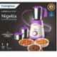 Crompton Life Essential Nigella 500W Purple & White Mixer Grinder with 3 Jars, ACGM-NIGELLA500W3J
