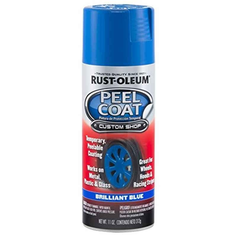 Rust-Oleum 11oz Blue High Gloss Peel Coat Spray, 284315