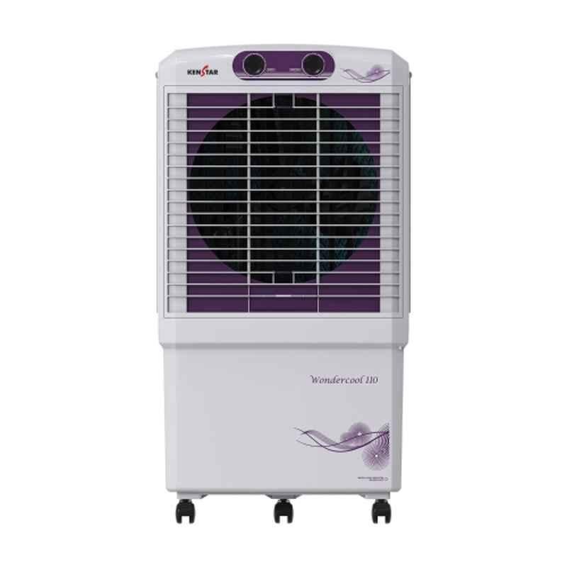 Kenstar Wondercool 110 230W 110 Litre PP Purple Desert Cooler with Honeycomb Pad Cooling & 1 Year Warranty, CA110CPADAR