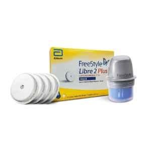 Abbott FreeStyle Libre 2 Plus 1µL Glucometer Sensor (Pack of 4)