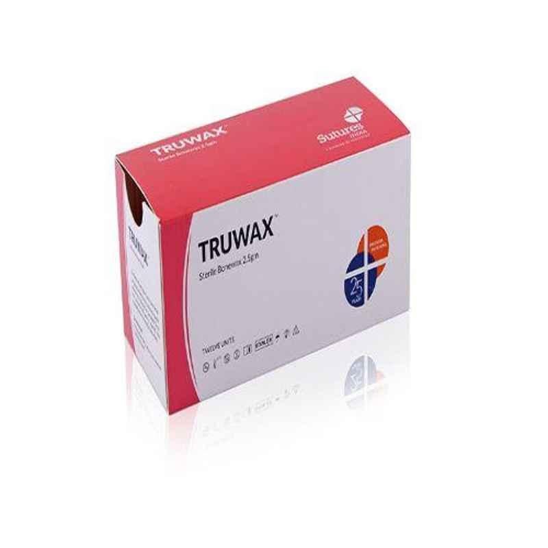 Truwax 12 Foils 2.5G Sterilised Bonewax Box, S 810