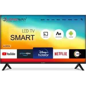 Longway 24 inch Black HD Frameless Smart LED TV, LW24SFL01HD