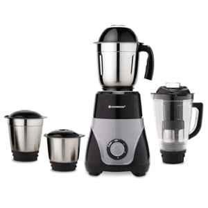 Wonderchef Vista 750W Black Mixer Grinder with 4 Jars & 1 Year Warranty, 63155076