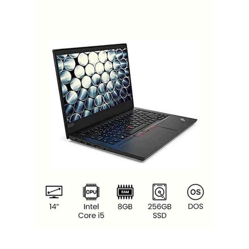 Lenovo Core i5 8GB 14 inch Quad Core SSD Black Laptop, 20TA000YUE