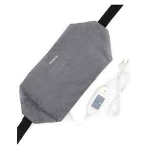 Ozocheck Grey Comfy Orthopaedic Electric Heating Belt with Temperature Controller & Soft Washable Cotton Pouch