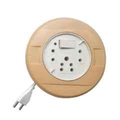 Silcon Gold MS61 3+1 2.5m 220W Plastic Yellow Round Extension Board