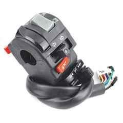 Uno Minda LHS Handle Bar Switch with Wire, 1 Coupler & 3 Bullet for Yamaha YBX, SW-0657