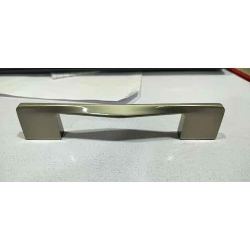 Plantex 96mm Zinc Satin Pull Cabinet Handle for Home & Office, APS-PH-104-SATIN-96MM-PK3 (Pack of 3)