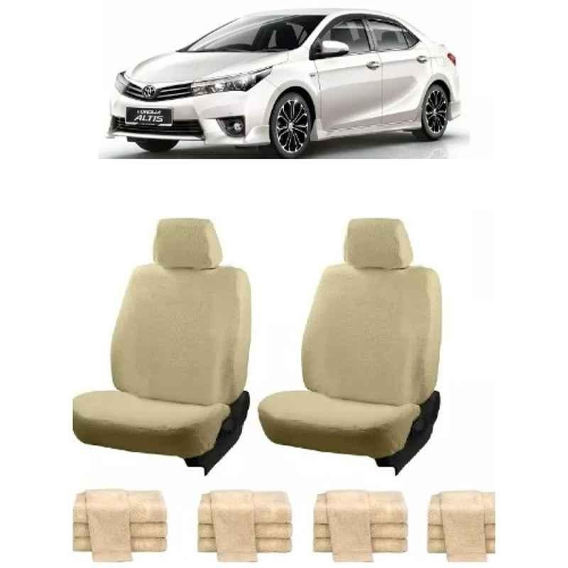 Oscar Beige Aut-Sn-4272 Towel 1 Pcs\\Set Toyota Corolla Car Seat Cover