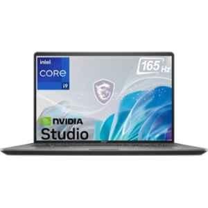 MSI A14VGT-261IN Creator Z17 HX Studio Lunar Grey Laptop with Intel Core i9 14th Gen 14900HX 64GB/2TB SSD/Windows 11 Home/NVIDIA GeForce RTX 4070 & 17 inch Display, 9S7-17N212-261