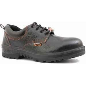 Hillson Jackpot Steel Toe Black Work Safety Shoes, Size: 9