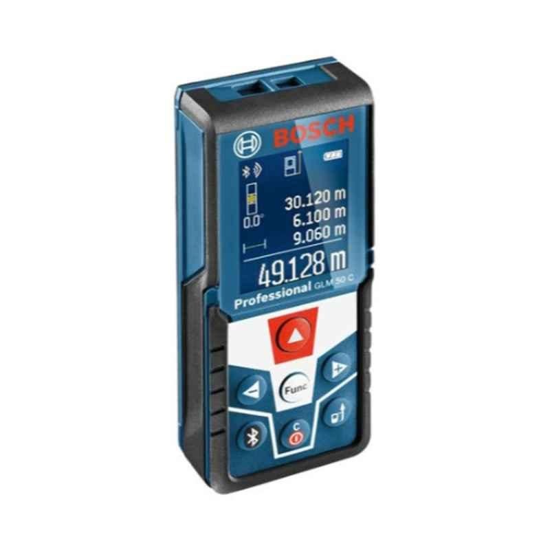 Bosch GLM 50 C Blue & Black Professional Laser Measurement Tool, 198.12x121.92x50.04 mm