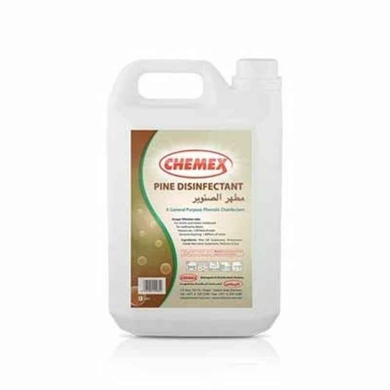 Chemex Pine Disinfectant Cleaner, 5 L, 4 Pcs/Pack
